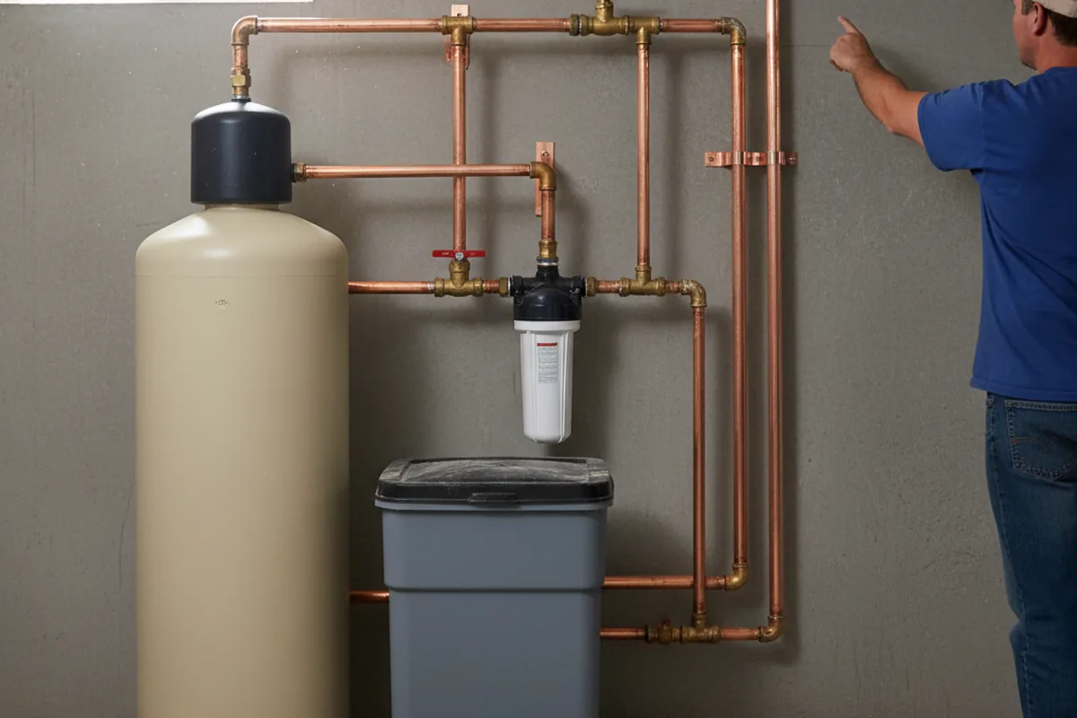 Whole-house water treatment system installed in Steger